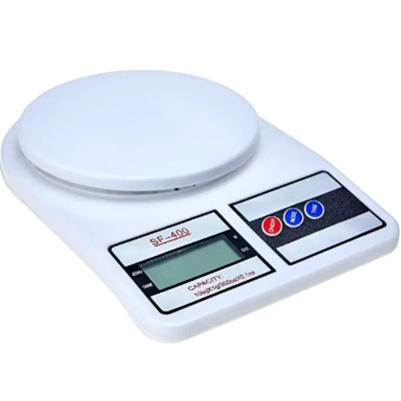 Balança Digital de Cozinha, 10kg, Para Cozinha e Culinária Com Alta Precisão, SF-400