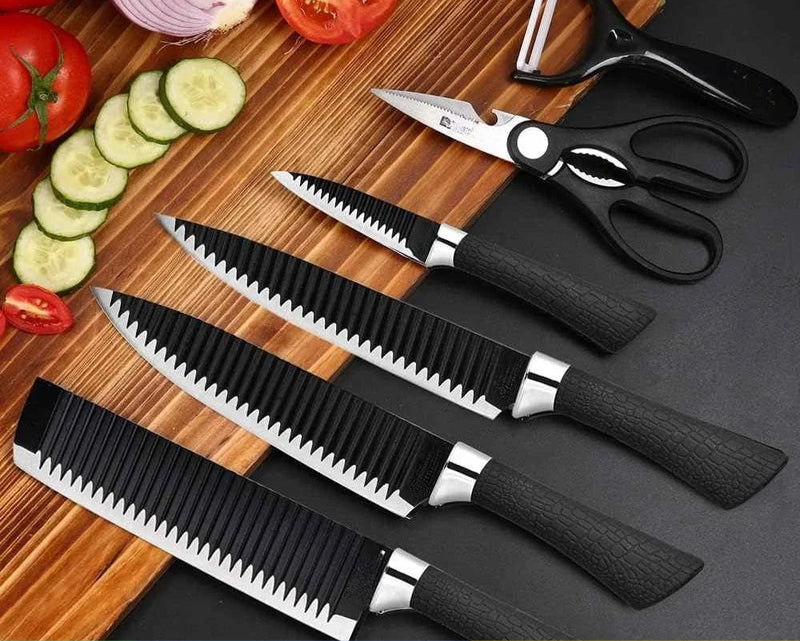 Kit Professional Kitchen Knives - Premium Set-High Quality Knives