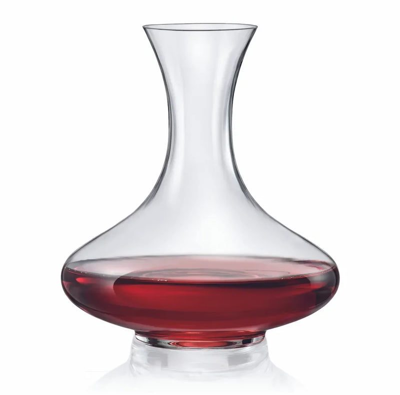 Jogo de Taças de Vinho (6 Taças de Vinho de 465ml) - Decanter Vinho 1900ml - Vidro Luxo Decoração Casa Festa